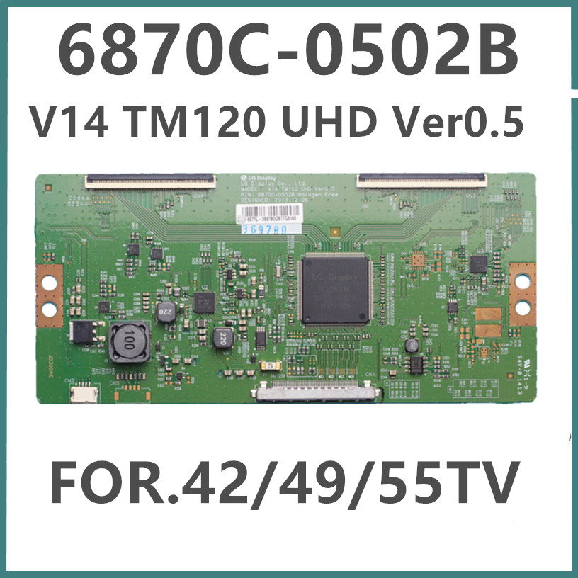 Tcon  6870C-0502B V14 TM120 UHD Ver0.5 LG  42 &4..